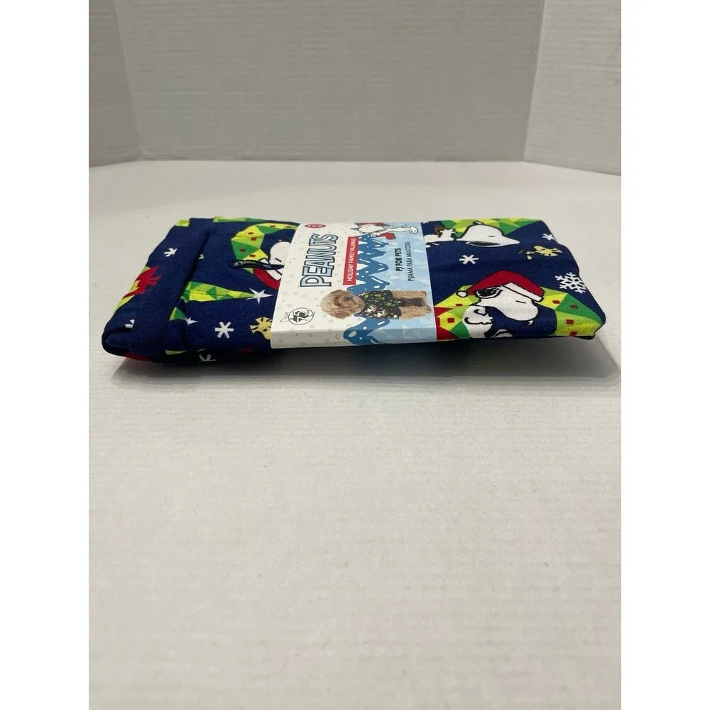 Peanuts Snoopy Holiday Pet Pajamas Size XL New With Tag